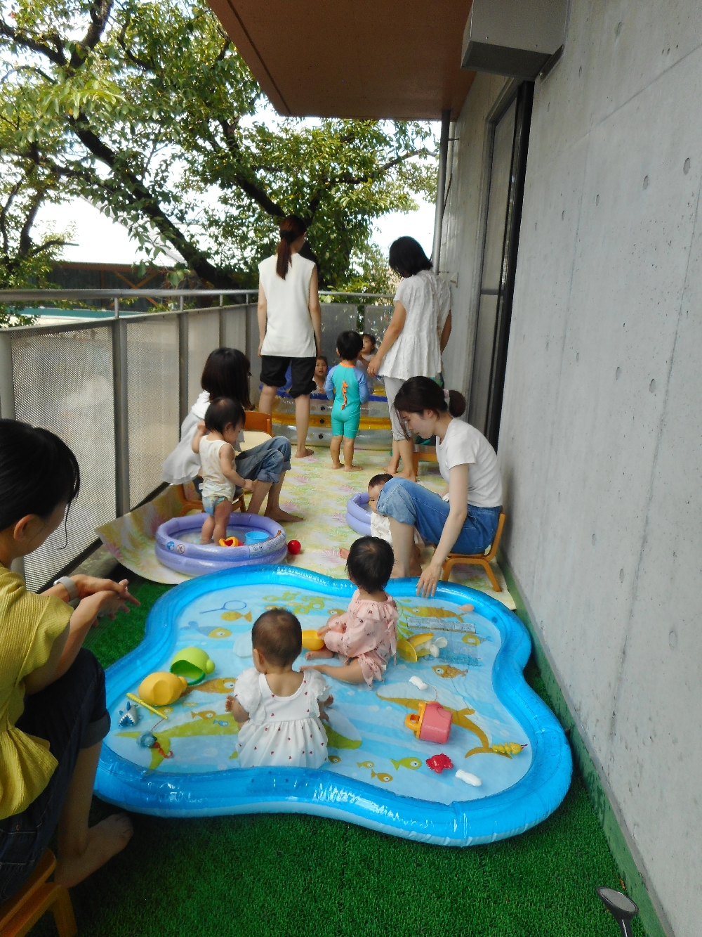 子育て支援　「お城のなかま」だより 8月号