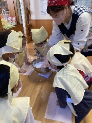 ICクラスまゆ玉づくり